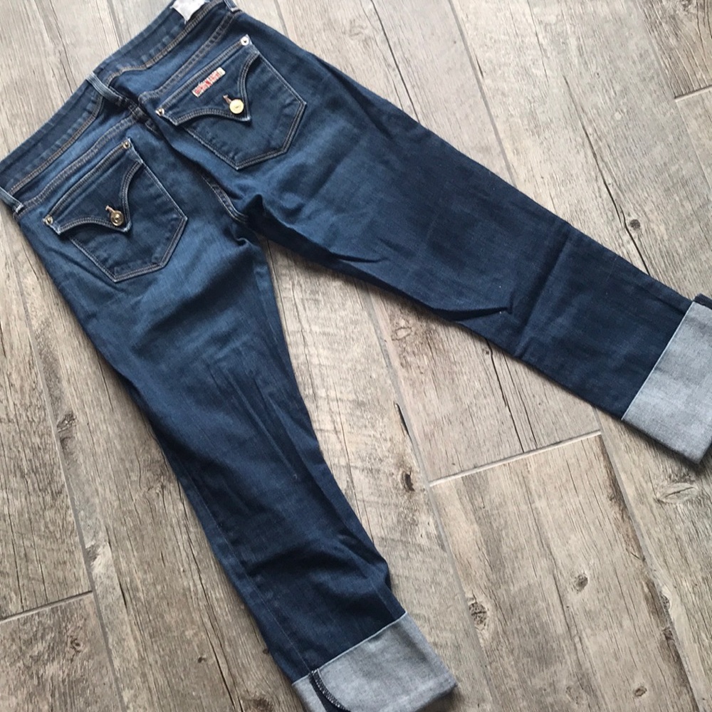Hudson Crop Ginny Jean low waisted size 27 - Picture 3 of 7